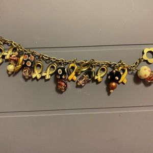 Breast cancer awareness bracelet